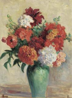 Maximilien Luce - Bouquet de fleurs