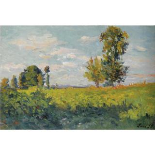 Maximilien Luce - Champs