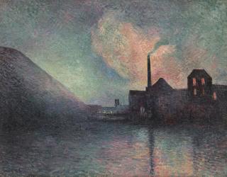 Maximilien Luce - Couillet, La Nuit
