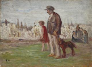 Maximilien Luce - Dieppe, Paysage Animé