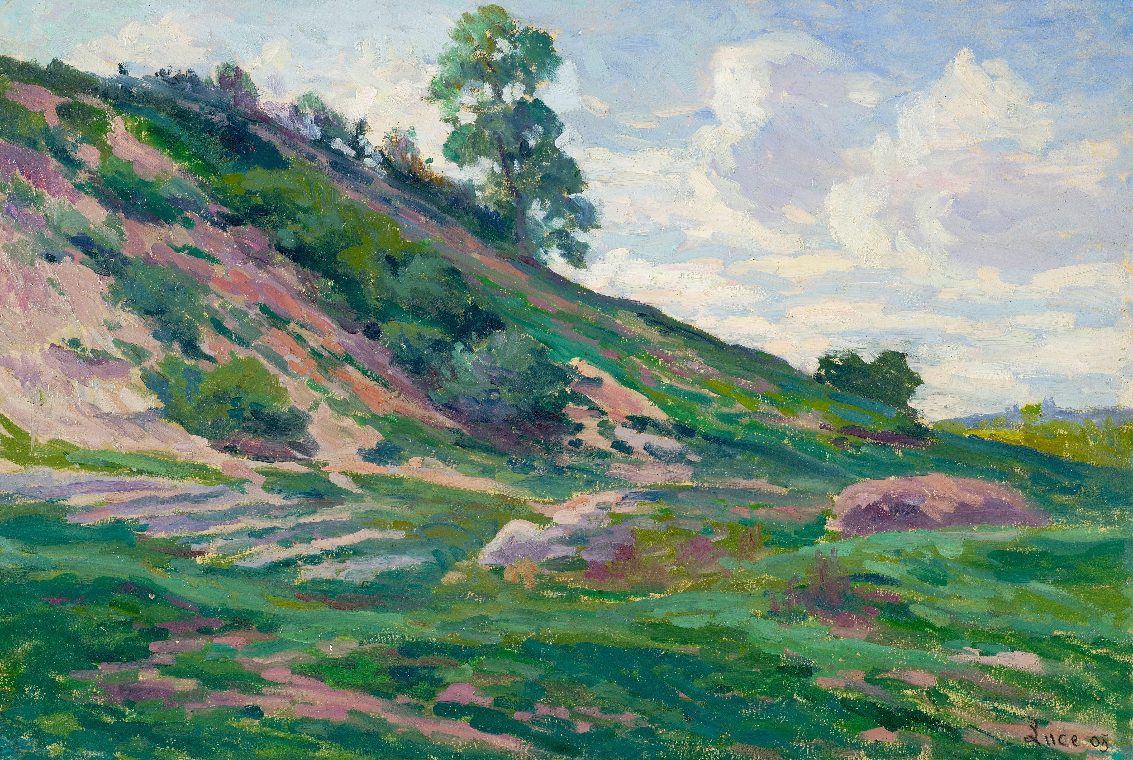 Maximilien Luce - Environs de Moulineux près d\'Etampes
