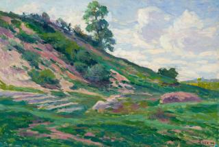 Maximilien Luce - Environs de Moulineux près d\'Etampes