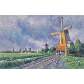 Maximilien Luce - Environs De Rotterdam