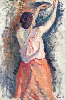 Maximilien Luce - Femme de dos