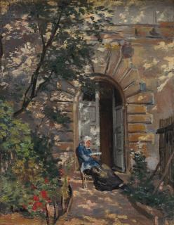 Maximilien Luce - Jardin, Rue Friant, Au Petit Montrouge