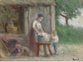Maximilien Luce - Jour de Lavage