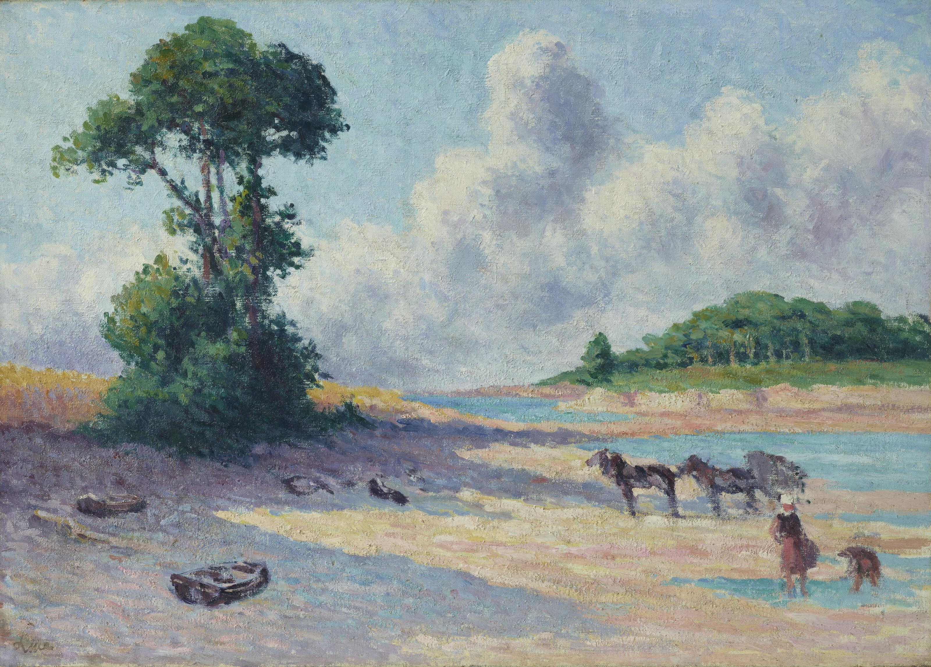 Maximilien Luce - Kermouster, Embouchure du Trieux