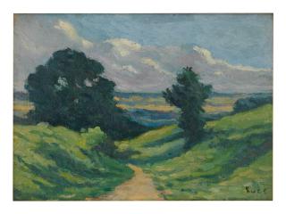 Maximilien Luce - La Chemin Aux Environs De Moulineux