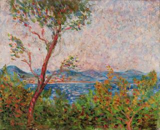 Maximilien Luce - La mer Méditerranée à Saint Tropez