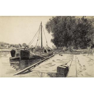 Maximilien Luce - La Peniche