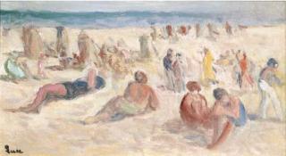 Maximilien Luce - La Plage de Paramé