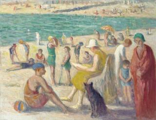 Maximilien Luce - La Plage du Paramé