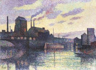 Maximilien Luce - La Sambre, Marchiennes
