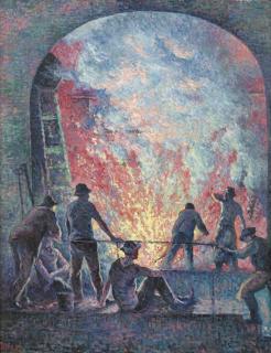 Maximilien Luce - L\'Acierie