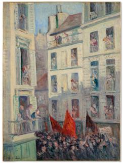 Maximilien Luce - Le Front Populaire