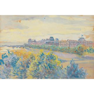 Maximilien Luce - Le Louvre