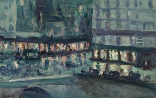 Maximilien Luce - Le Pont Neuf, la nuit