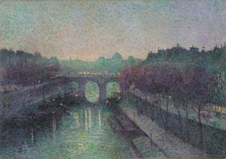 Maximilien Luce - Le Pont-Neuf. La Seine. Petit bras