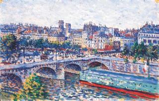 Maximilien Luce - Le Pont-Neuf, Paris