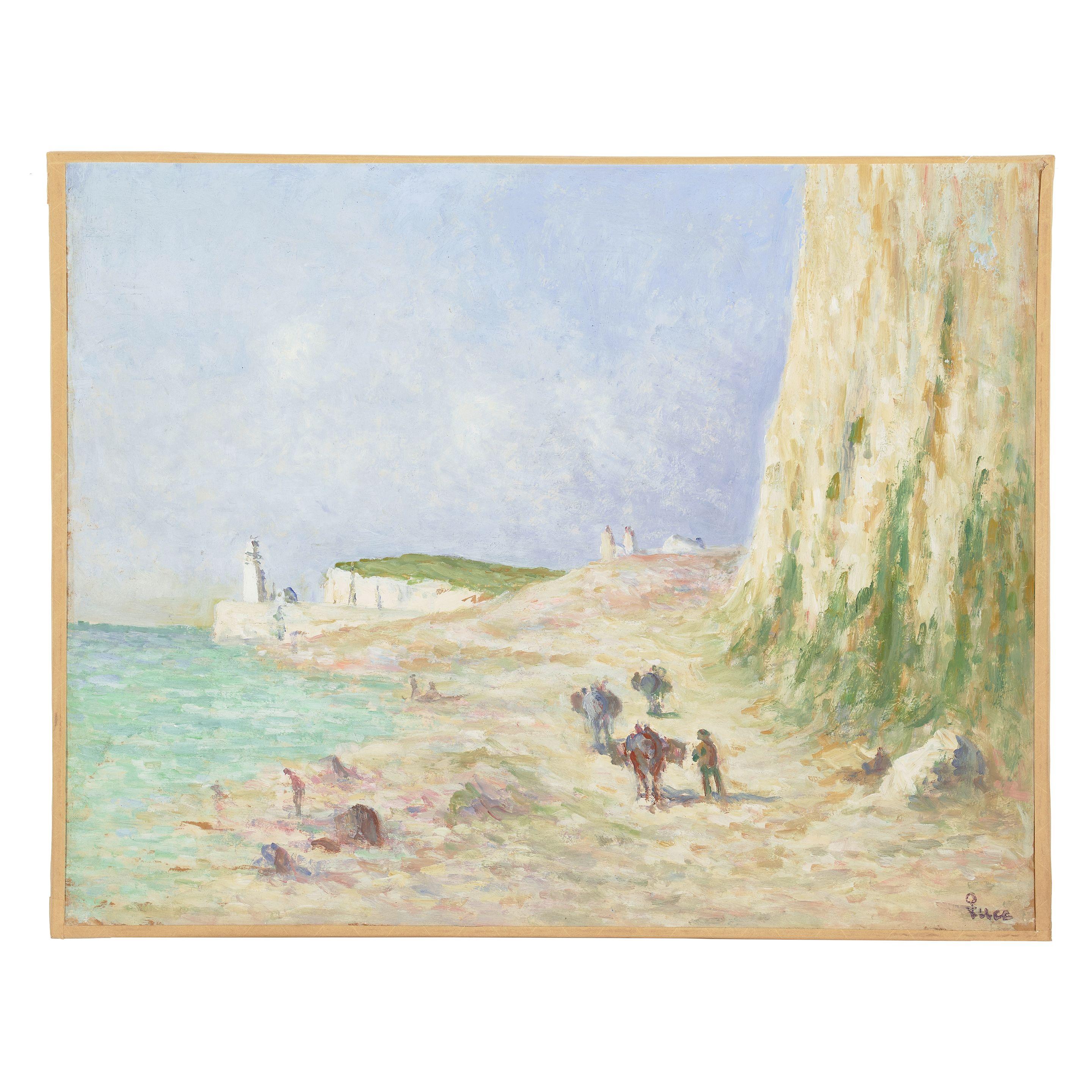 Maximilien Luce - Le ramassage des galets