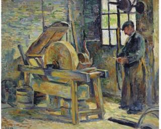 Maximilien Luce - Le remouleur