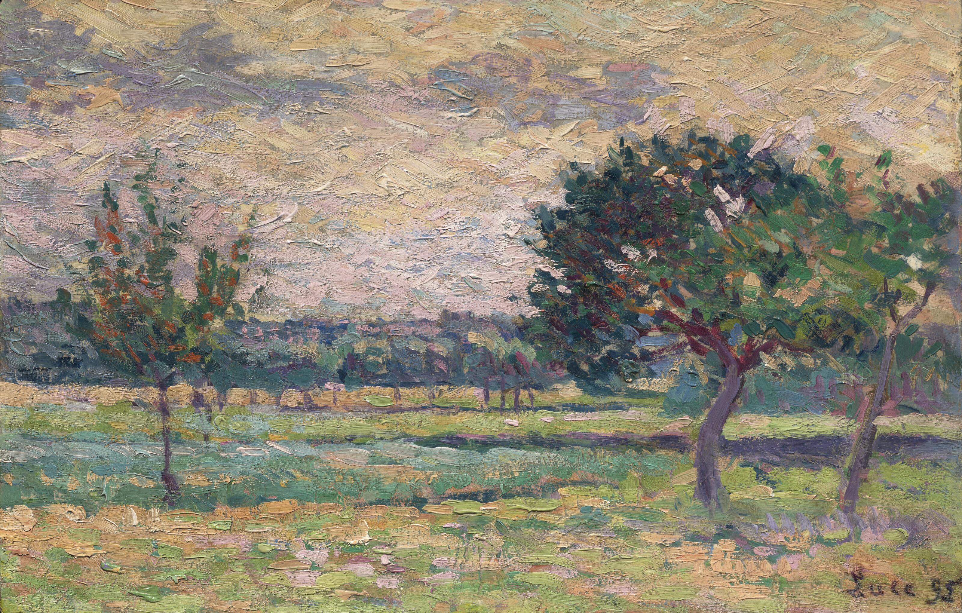 Maximilien Luce - Le verger