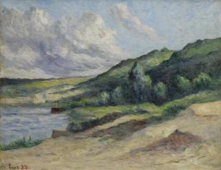 Maximilien Luce - Les Berges De La Seine À Rolleboise