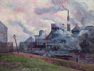 Maximilien Luce - Les bords de la Sambre