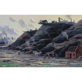 Maximilien Luce - Les Terrils, Charleroi