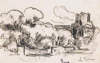 Maximilien Luce - Les Tuileries À Paris