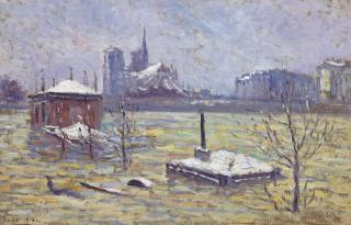 Maximilien Luce - L\'Inondation