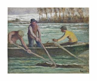 Maximilien Luce - Méricourt, les ramasseurs de bois