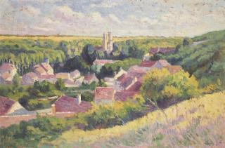Maximilien Luce - Moulineux, le village