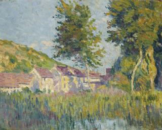 Maximilien Luce - Moulineux, les maisons
