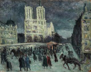 Maximilien Luce - Notre-Dame et le Quai Saint-Michel