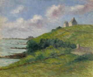 Maximilien Luce - Paramé, La Maison Sur Les Dunes