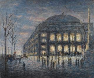 Maximilien Luce - Paris, La Place Du Théâtre Du Châtelet