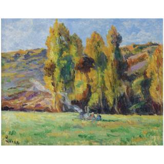 Maximilien Luce - Paysage À Bessy Sur Cure