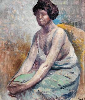 Maximilien Luce - Portrait d\'Ambroisine