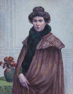 Maximilien Luce - Portrait De Madame Luce (Ambrosine Bouin)