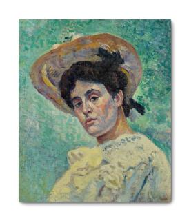 Maximilien Luce - Portrait of Philiberte Givort, 1906