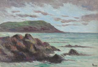 Maximilien Luce - Rochers près de Saint-Malo