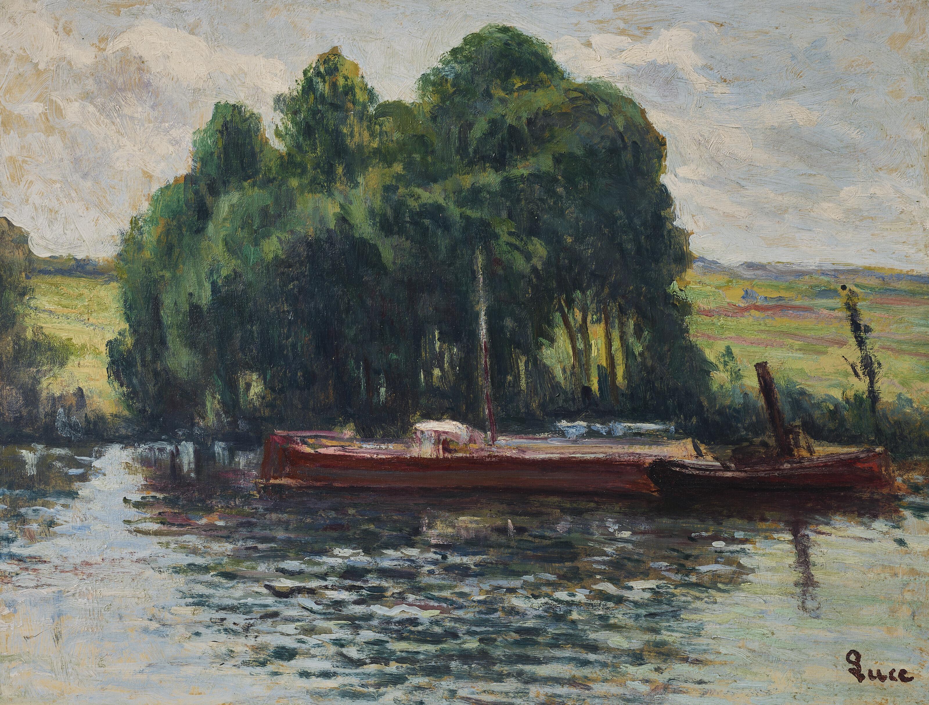 Maximilien Luce - Rolleboise, La Seine