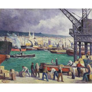Maximilien Luce - Rouen, Le Port