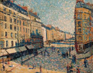 Maximilien Luce - Rue de Paris