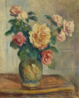 Maximilien Luce - Vase de fleurs