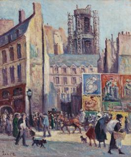 Maximilien Luce - Vue De Paris, Les Affiches