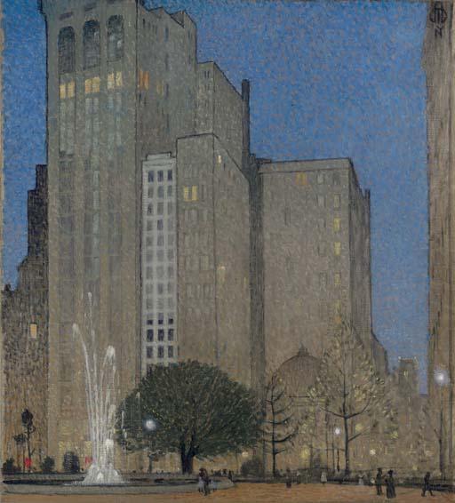 Maxwell Ashby Armfield - Madison Square Park, New York