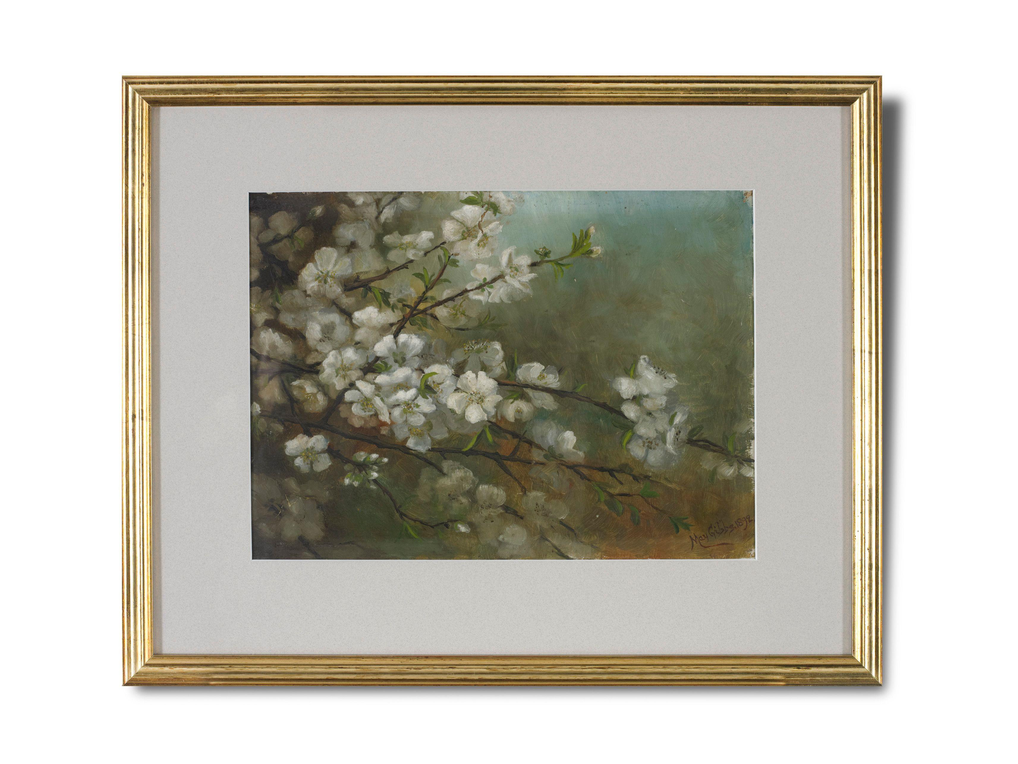 May Gibbs - Almond Blossoms, 1892