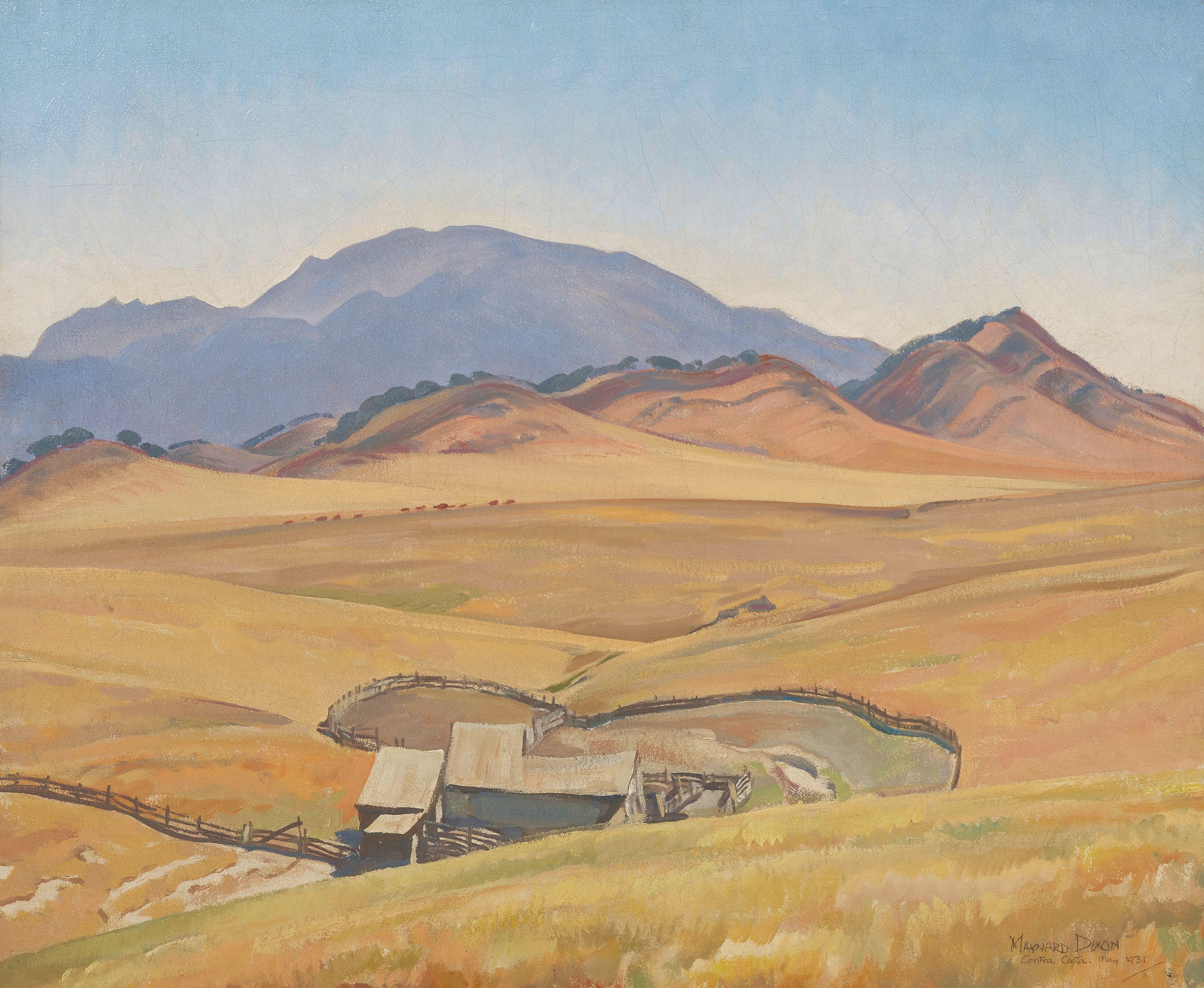 Maynard Dixon - Abandoned House, Contra Costa Co., Cal.